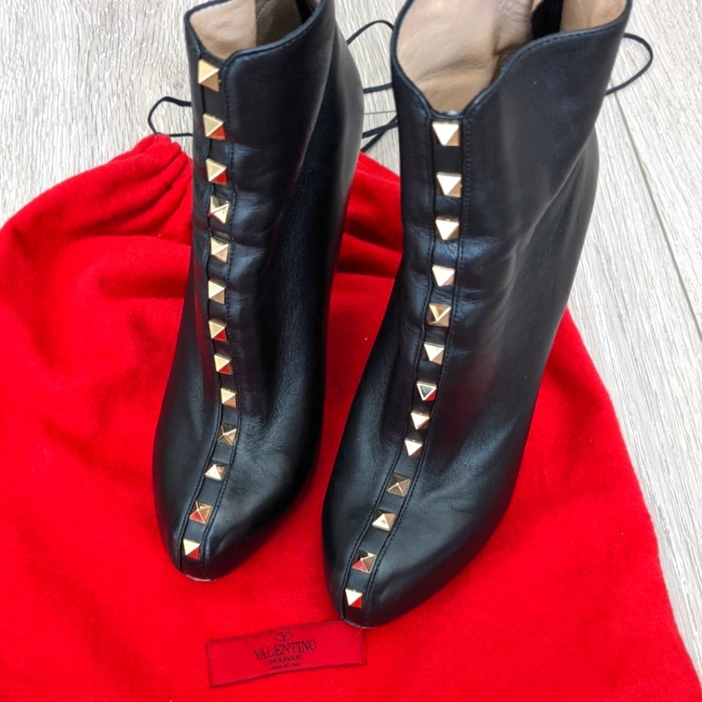 Valentino Rockstud Booties